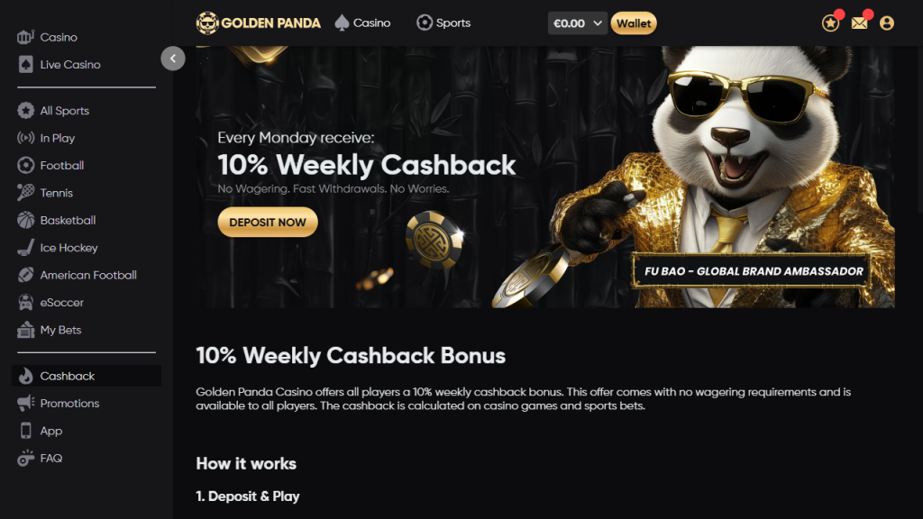 belgische review golden panda casino